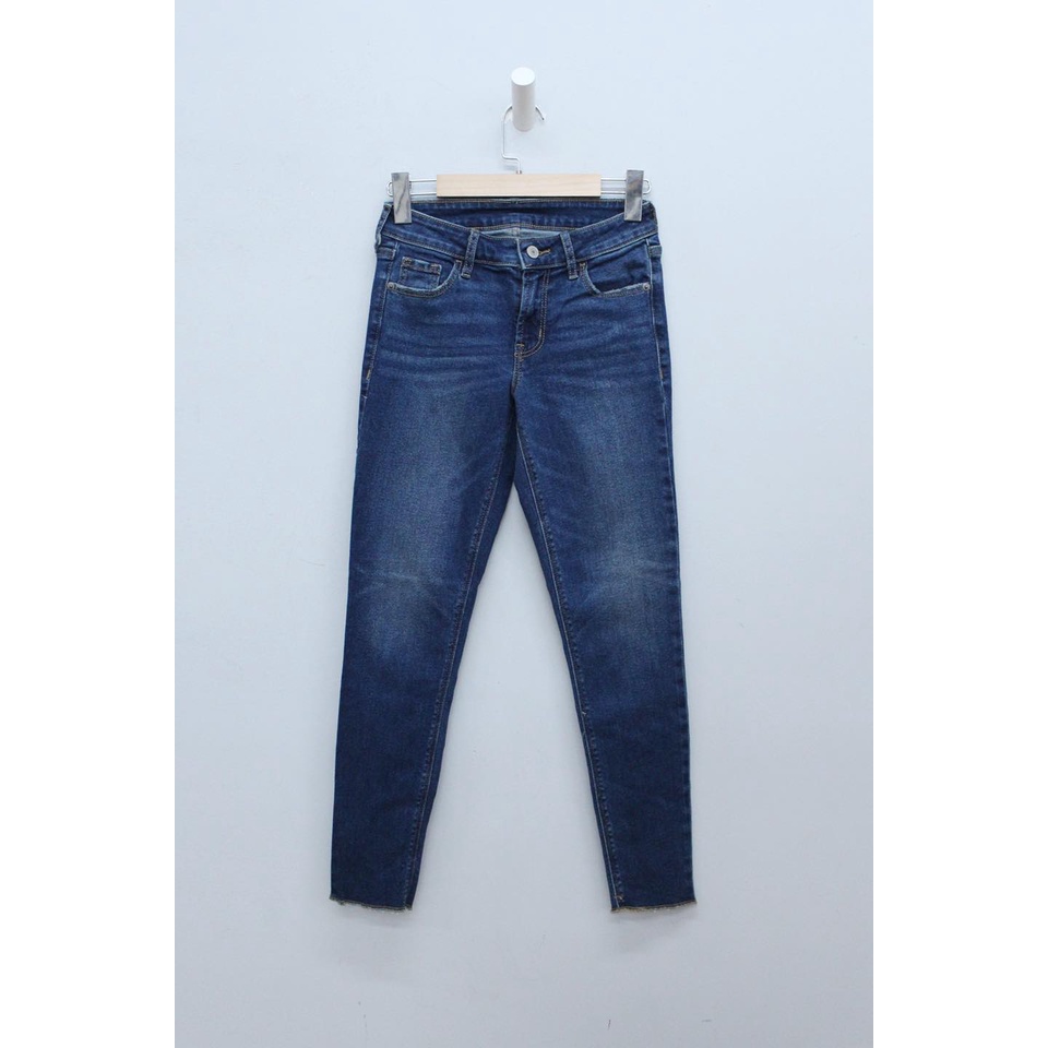 Q9139 - Quần jean Skinny Old navy lai kiểu màu