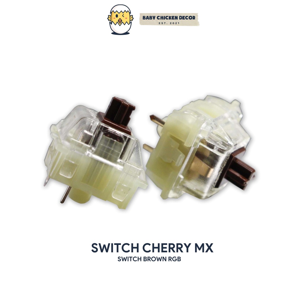 Switch phím cơ Cherry MX RGB, công tắc bàn phím Cherry Silent