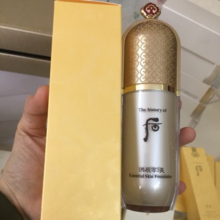 Kem nền whoo Essential skin foundation