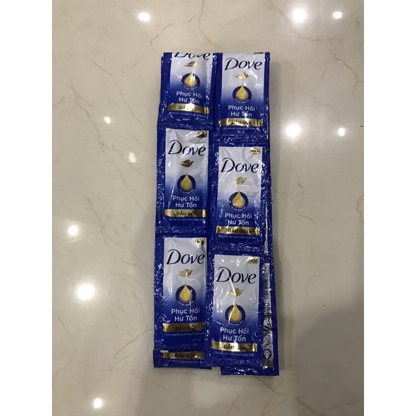 Dầu gọi và dầu xả DOVE, giúp ngăn rụng tóc và phục hồi hư tổn cho tóc