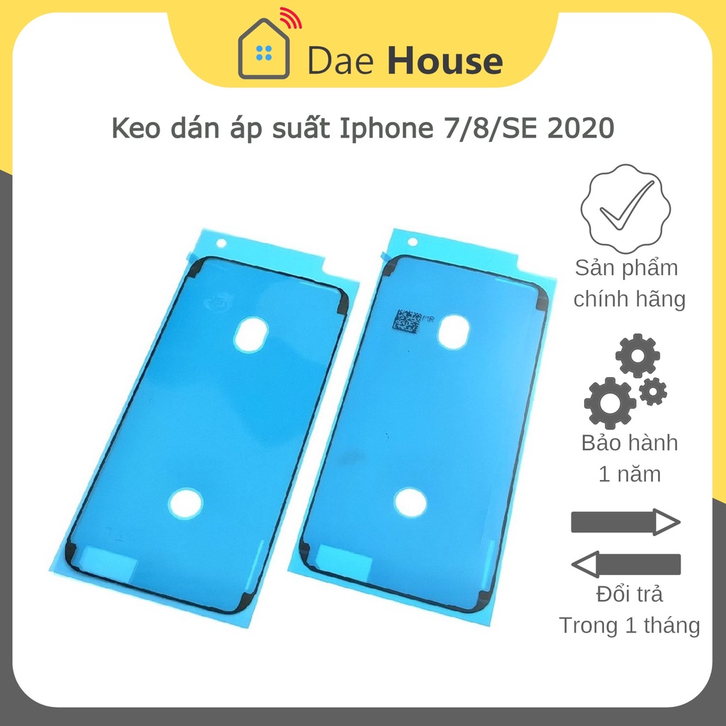 Keo dán áp suất Iphone (ron, gioăng chống nước iphone) giành cho 6s, 7, 8, SE 2020