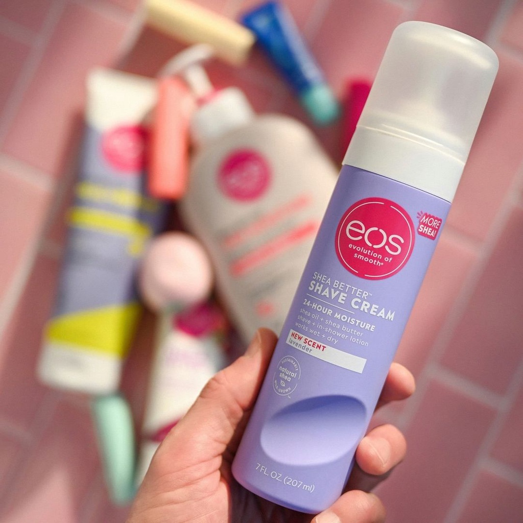 KEM CẠO LÔNG EOS americarevn CHE TÊN KHI GIAO (Kem Cạo Lông Bikini &amp; Vùng Kín- Chính Hãng/ Bill Mỹ- 207ml)