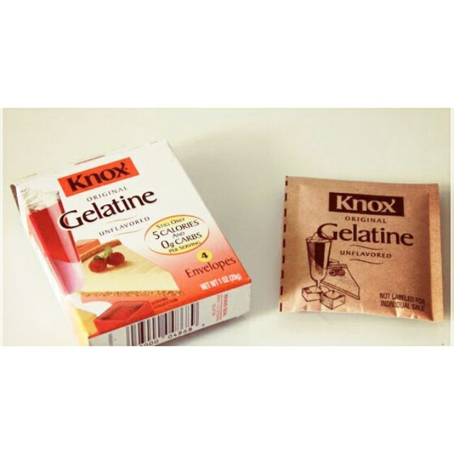 [Mã 77FMCGSALE1 giảm 10% đơn 250K] Bột gelatine knox (4 gói 28 g) | BigBuy360 - bigbuy360.vn