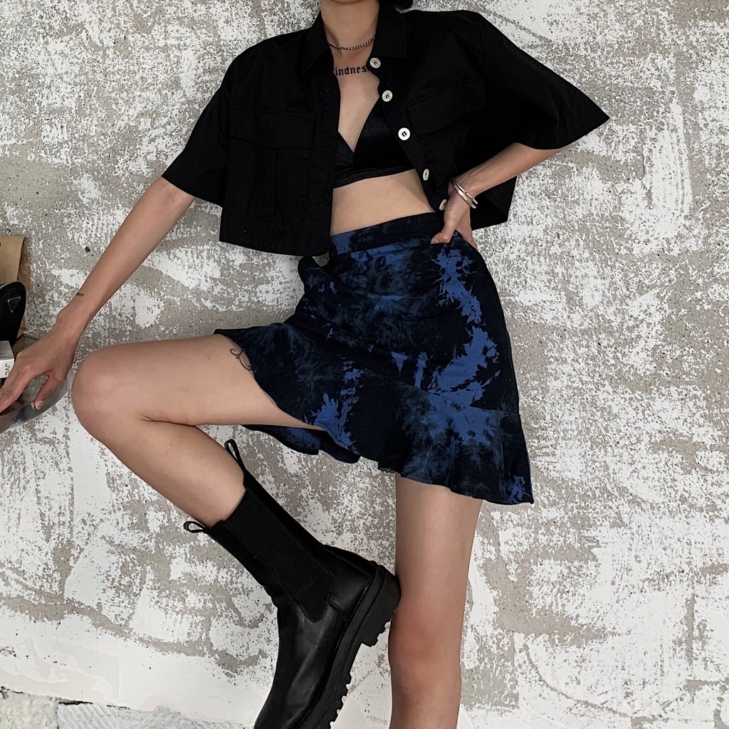 Chân Váy Midi Dài / Ngắn Lưng Cao Dáng Rộng Thời Trang Cho Nữ | BigBuy360 - bigbuy360.vn