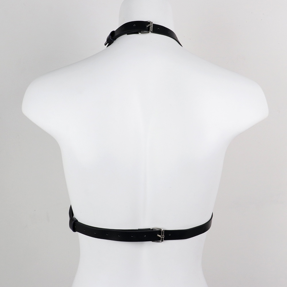 Đai Da Đeo Chân Kèm Nịt Bít Tất Phong Cách Punk Gợi Cảm Cho Nữ