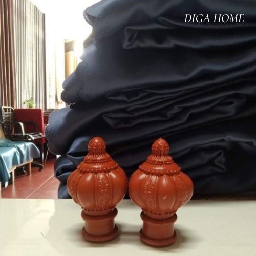 Đầu Chụp Thanh Treo Rèm Bền - Đẹp - Rẻ - Chịu Lực Tốt (1 cặp)-DIGA HOME