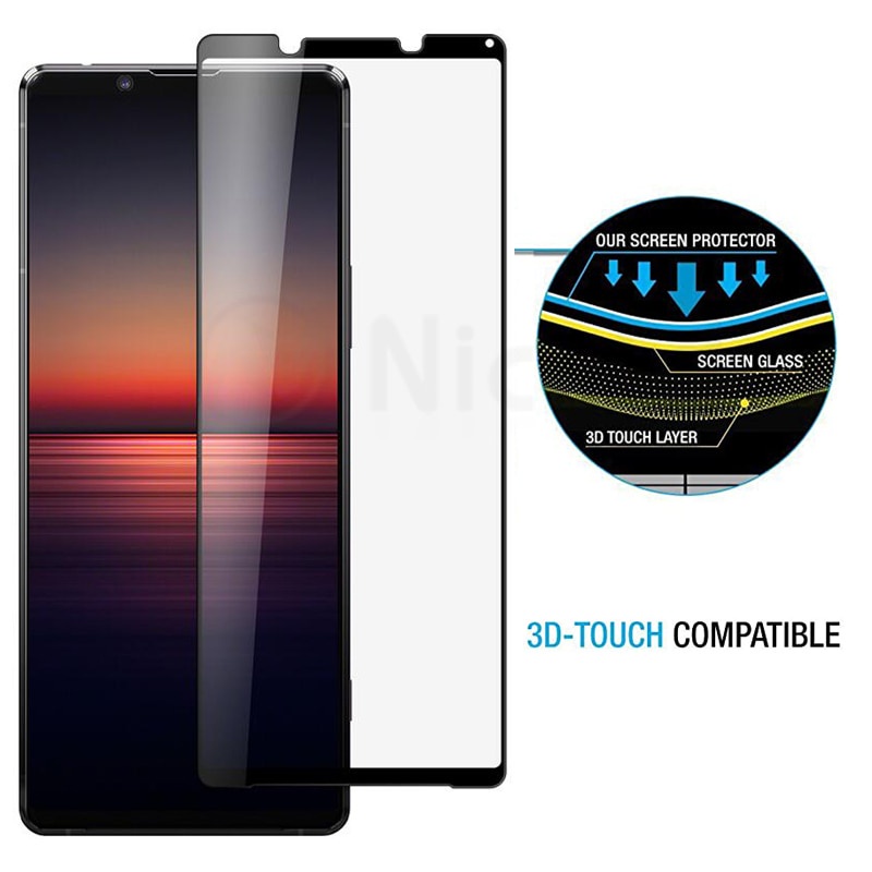 Kính Cường Lực Bảo Vệ Toàn Màn Hình Cho Sony Xperia 1 II 10 II 5 Xperia 10 Plus 10 8 5 1 L3 L4