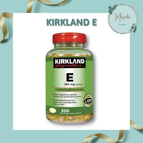 Viên Uống Kirkland Extra Strength D3 Mỹ Bổ Sung Vitamin D3 Cho Cơ Thể 50mcg (2000IU)