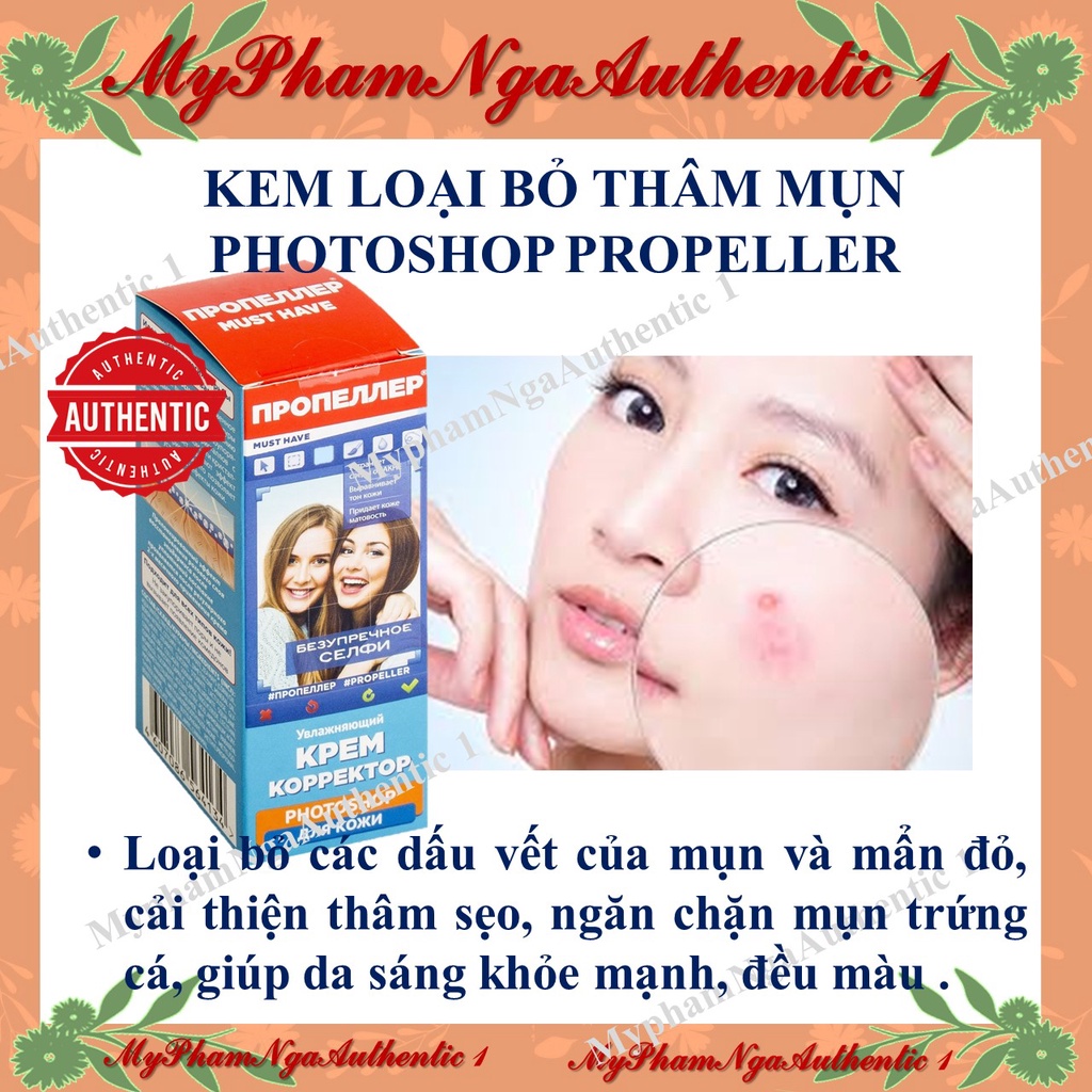 KEM Ngừa/gảm THÂM SAU MỤN PHOTOSHOP