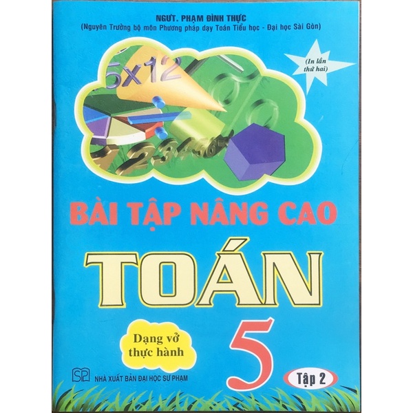 Sách - Bài tập nâng cao Toán Lớp 5 Tập 2