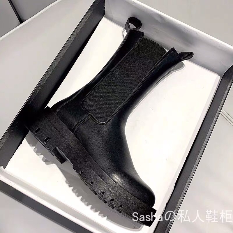 BOOTS nữ Ulzzang dáng ủng Bắp Chân To