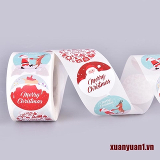 500 sticker dán trang trí giáng sinh đẹp mắt