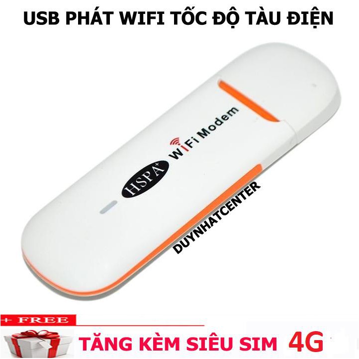 USB phát wifi từ sim di động HSPA phát wifi từ sim 3g 4g gắn trực tiếp cổng usb là sài