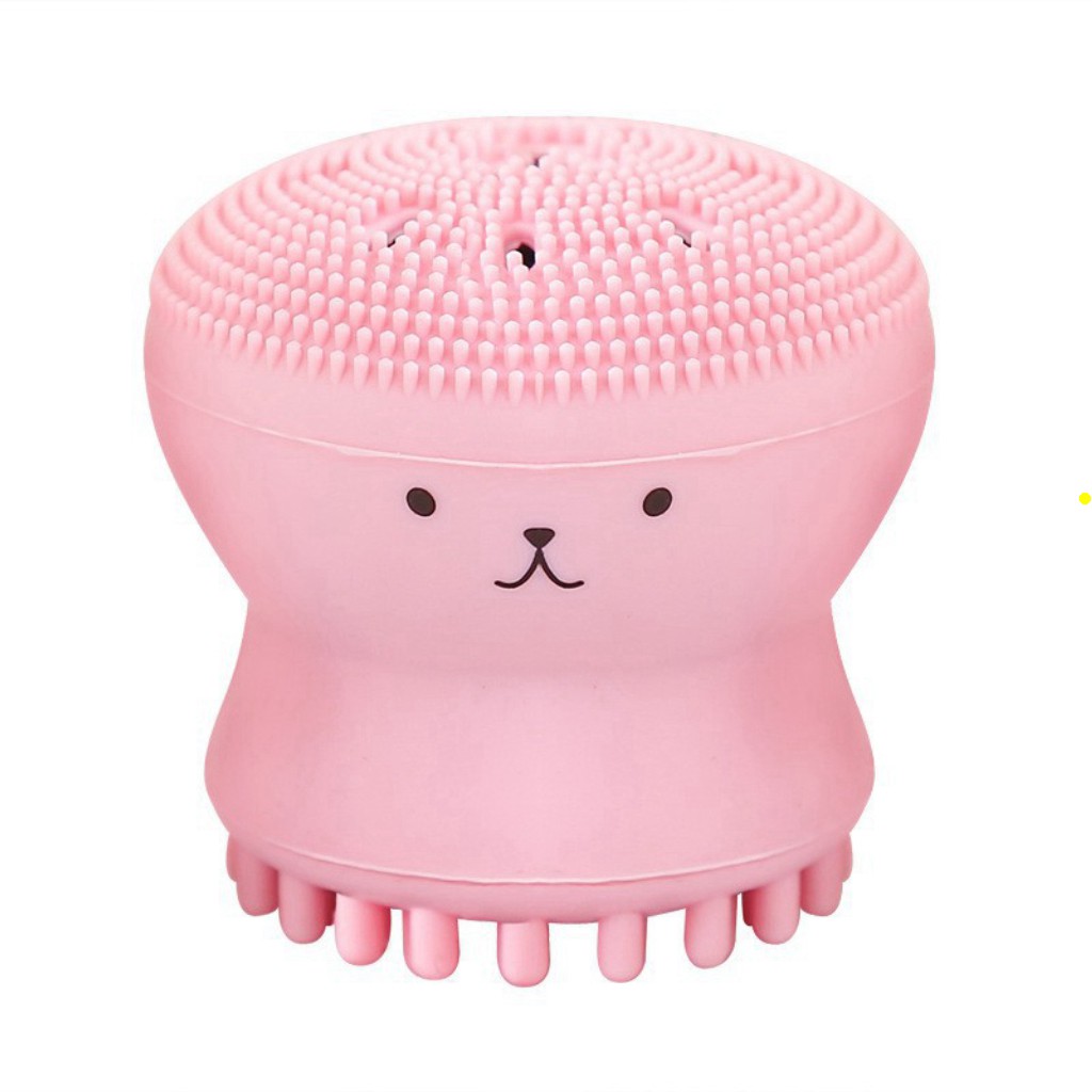 Cọ rửa mặt và massage hình Bạch tuộc
