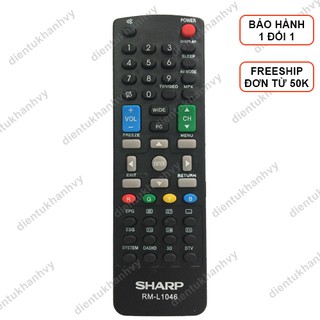 Remote Tivi Sharp RM-L1046 Chất Lượng Cao