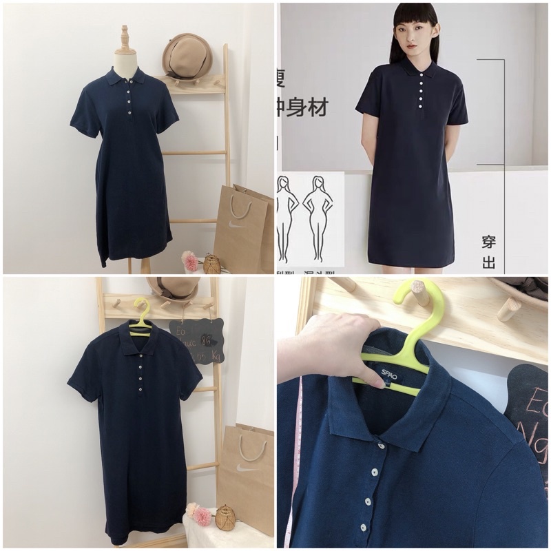 Đầm polo thun casau PuuMa hiệu