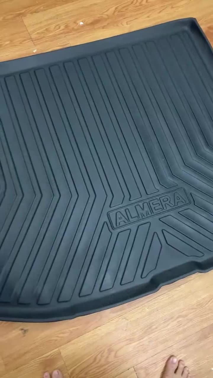 Lót Cốp Nhựa Dẻo Xe Nissan Almera 2020- 2022 chống nước tốt, dễ vệ sinh | BigBuy360 - bigbuy360.vn