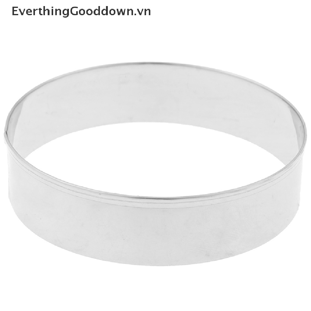 Bộ 5 Khuôn Cắt Bánh Quy Hình Tròn Bằng Thép Không Gỉ