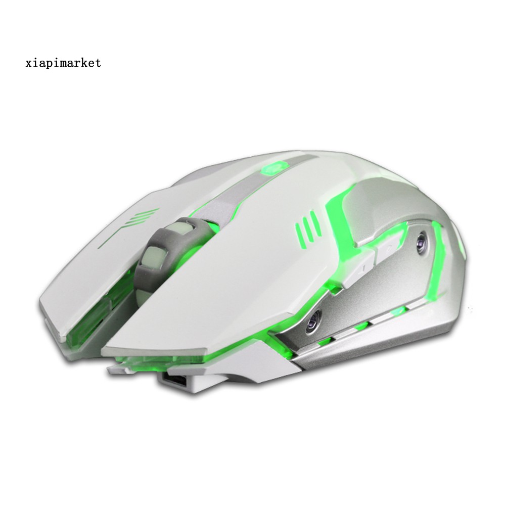 Chuột Gaming Không Dây Quang Học 6 Nút 7 Màu Lựa Chọn