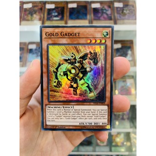 Thẻ Bài YugiOh! Mã FIGA-EN009 - Gold Gadget - Super Rare - 1st Edition