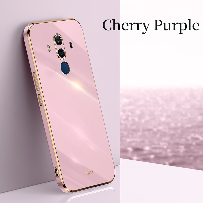 Ốp Điện Thoại TPU Mềm Mạ Điện 6D Màu Kẹo Cho Huawei Mate 10 Pro/20 Pro 20x/30 Pro/30e Pro