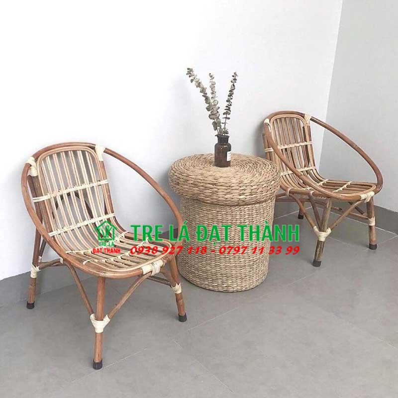 Ghế mây ban công- bộ bàn ghế mây đẹp giá rẻ. uy tín