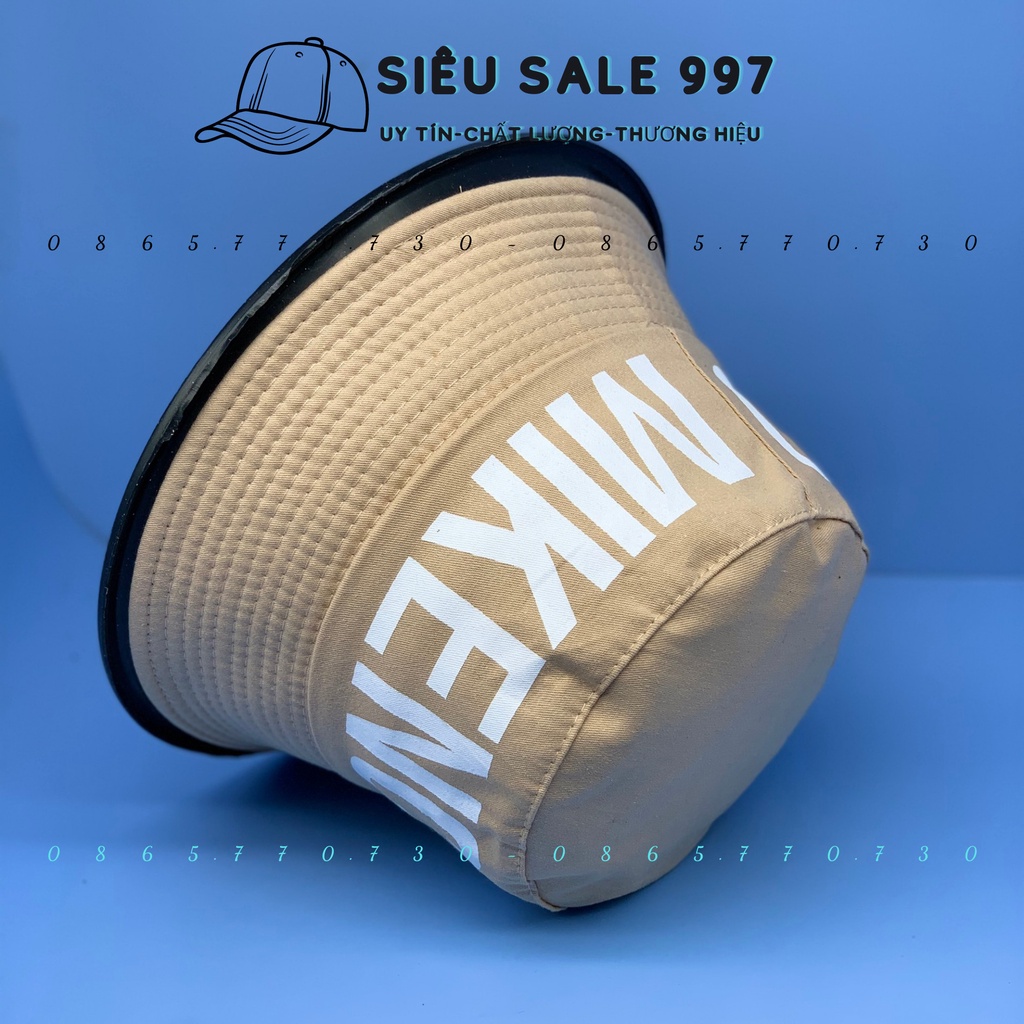 MŨ BUCKET MIKENKO CỤP NHIỀU MÀU CÁ TÍNH THỜI TRANG NAM NỮ HOT TREND