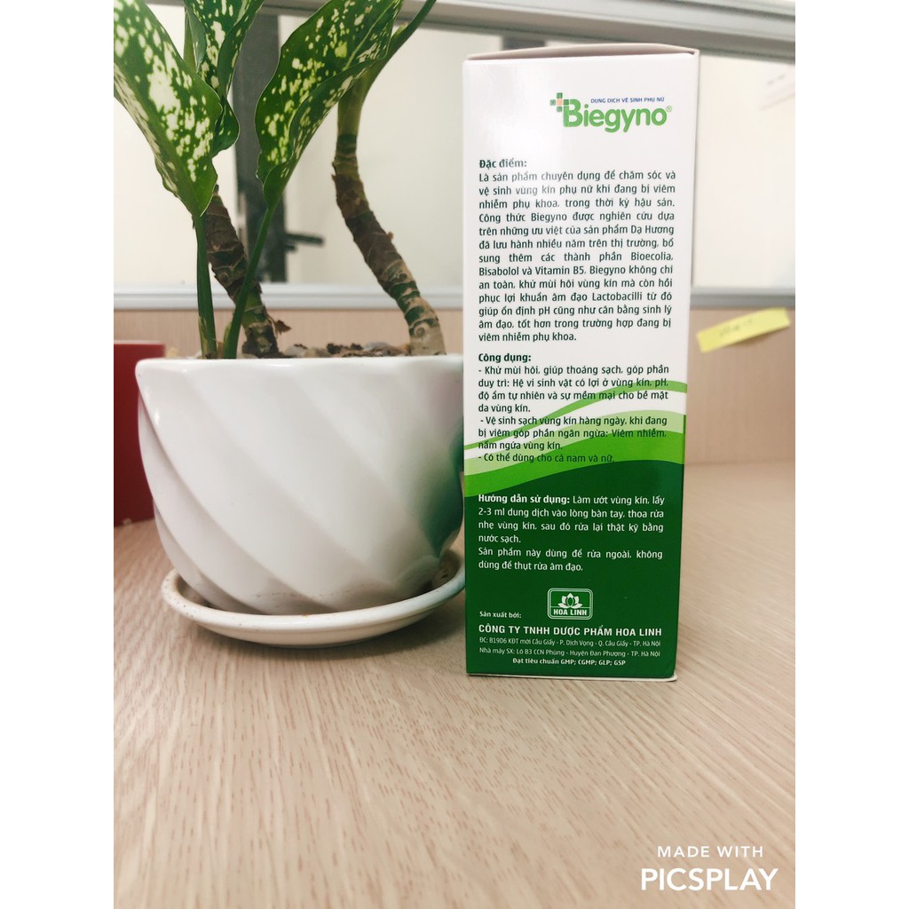 Dung Dịch vệ sinh phụ nữ Dạ Hương - Biegyno 200 ml