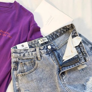 Quần shorts jeans rách line (ảnh thật ảnh cuối)