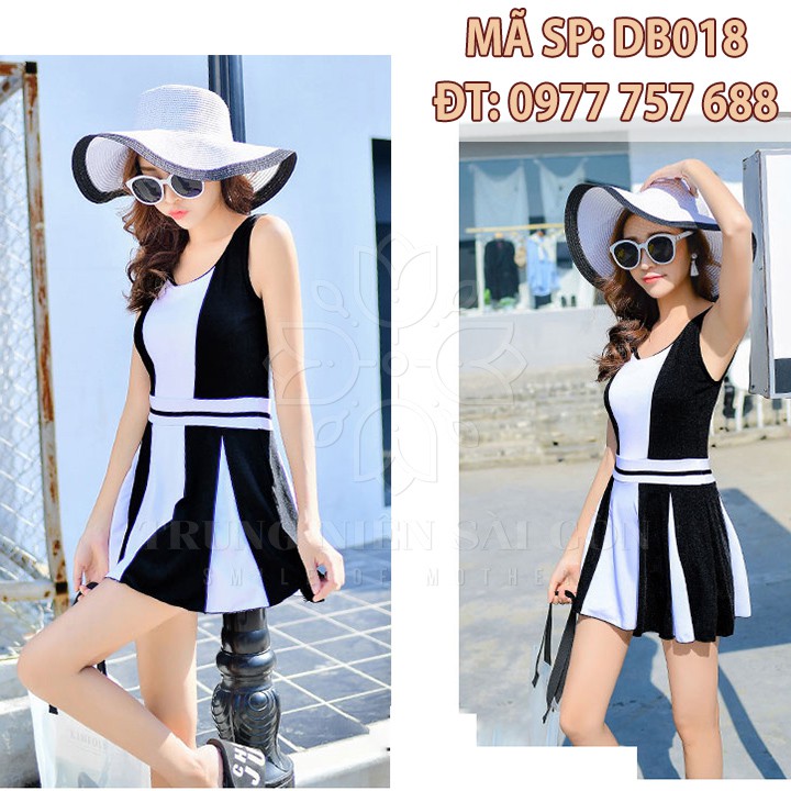 [CÓ SẴN] Áo bơi kín đáo trẻ trung u40 u50 size lớn người mập 75kg trung niên bigsize giá rẻ đẹp | BigBuy360 - bigbuy360.vn