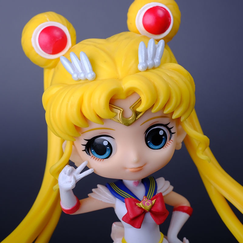 Mô Hình Trang Trí Bánh Kem Hình Thủy Thủ Mặt Trăng