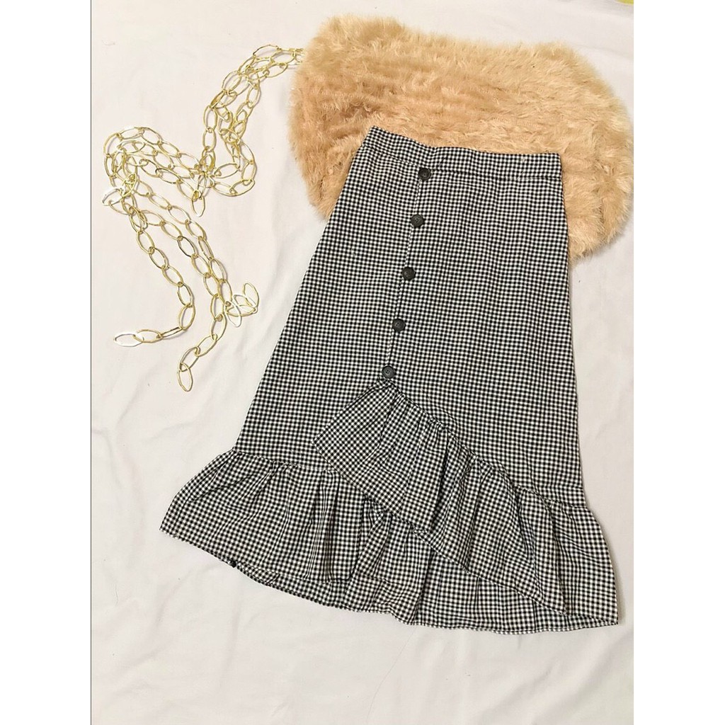 CHÂN VÁY SỌC KATE BÈO CHÉO | BigBuy360 - bigbuy360.vn