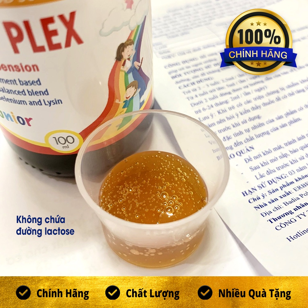 Siro Uống Zinc Plex Pro-Bio pharma Cung Cấp Vitamin Kẽm Kích Thích Cho Bé Ăn Ngon 100ml
