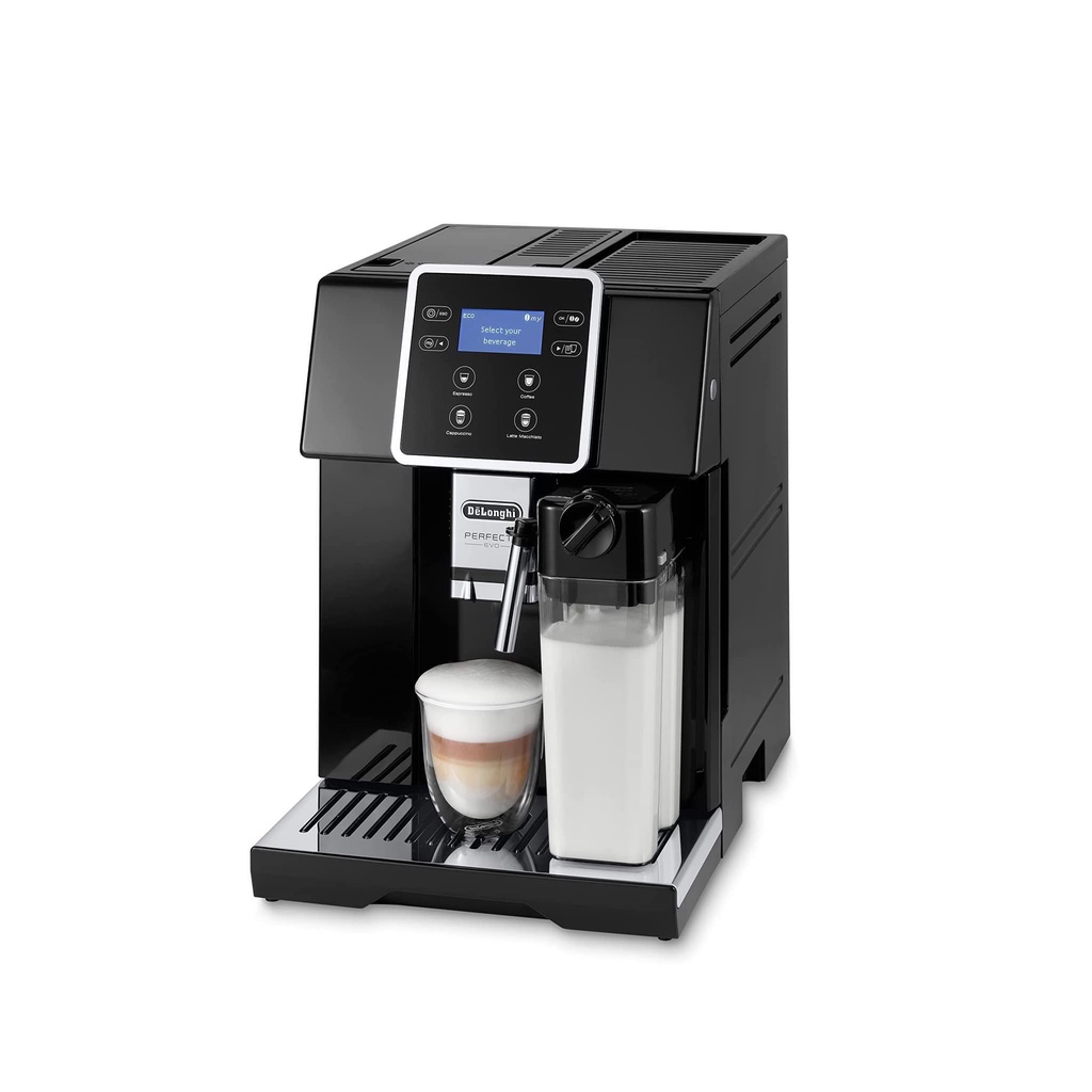 Máy pha cà phê Delonghi Esam 420.40.b Perfecta Evo - Máy pha cà phê tự động từ cà phê hạt và bột Delonghi