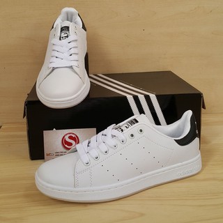 HOT Giày Adidas Stan Smith trắng gót đen
