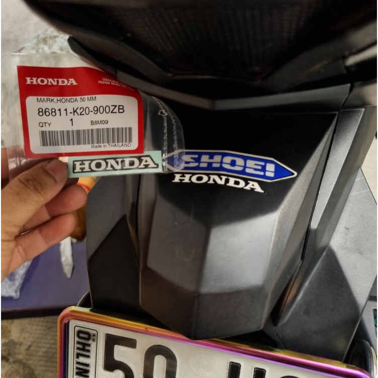 Tem Giấy Chữ Honda Rin Dán Được Nhiều Vị Trí Và Dành Cho Tất Cả Các Dòng Xe Máy Honda