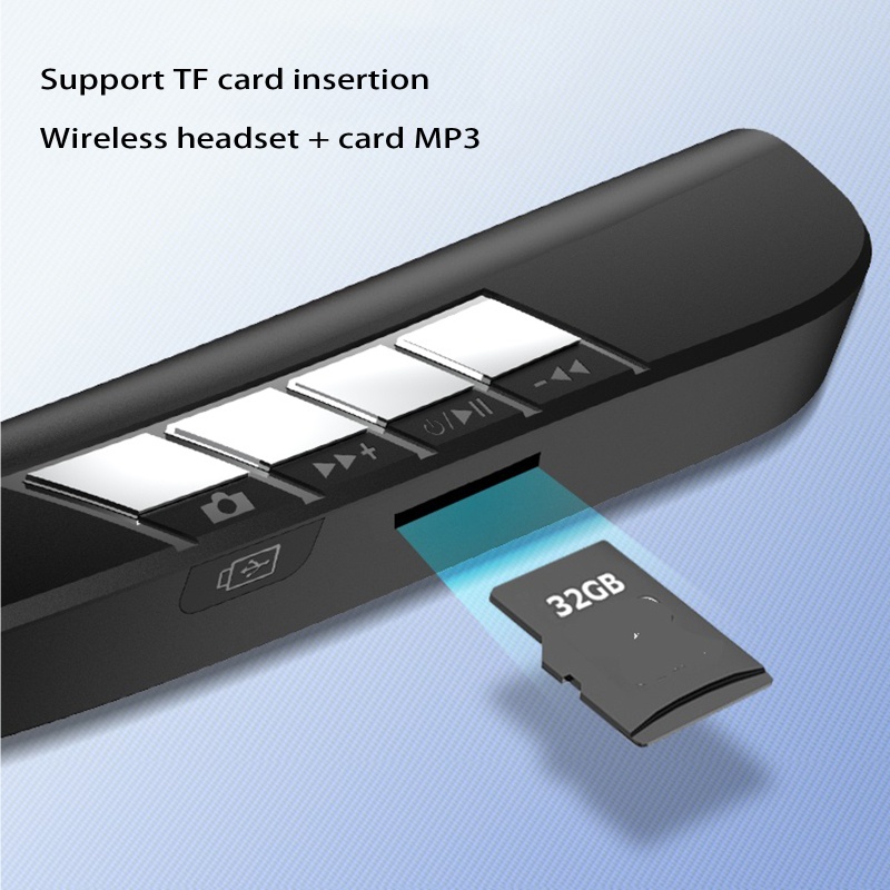 Tai Nghe Treo Cổ zzz Kèm Micro Chống Mồ Hôi Tiện Dụng Cho Dân Văn Phòng / Gym