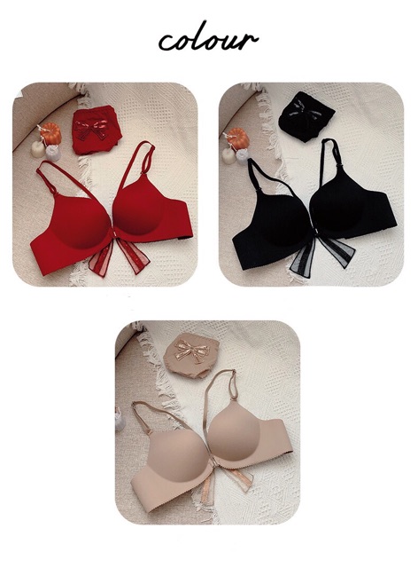 Áo Lót Su Cài Trước Nơ Lưng Điệu Đà Mới Hot Hot 819