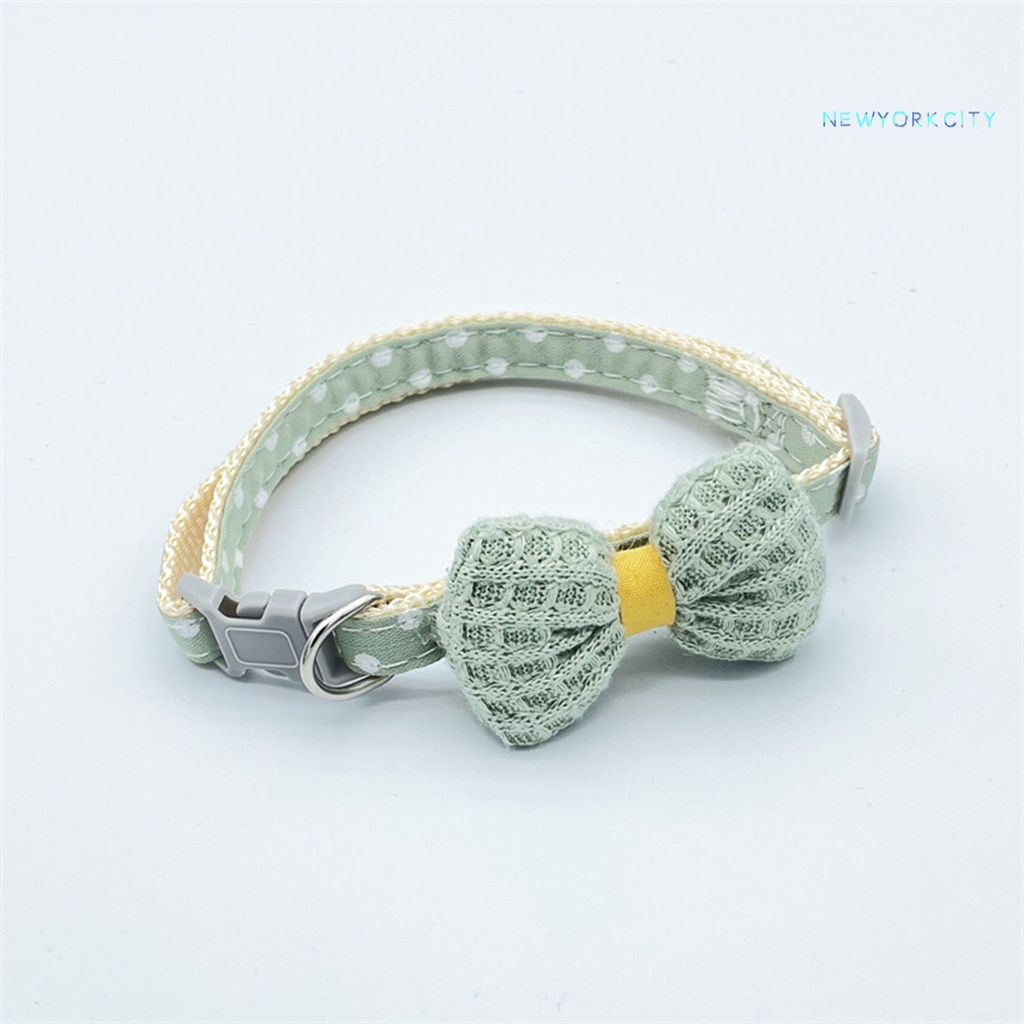 Vòng Cổ Polyester Bắt Mắt Dễ Thương Có Thể Điều Chỉnh Cho Chó Vừa Và Nhỏ