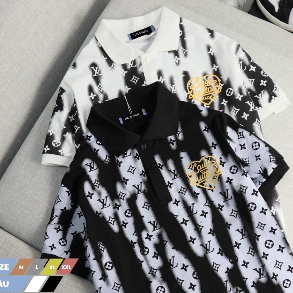 Áo Polo Cao Cấp ⚡ĐỦ SIZE 42 KG-80 KG ⚡ Áo Polo Dsquared kẻ sọc MSP76722