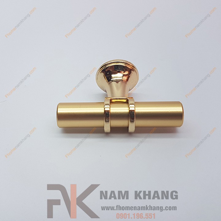 Núm nắm tủ cổ điển màu vàng NK207-V