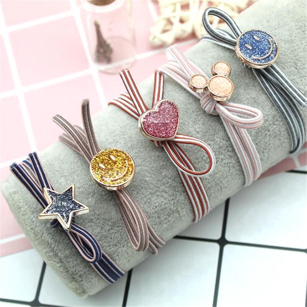 Cột tóc thời trang thiết kế co dãn xinh xắn cho nữ