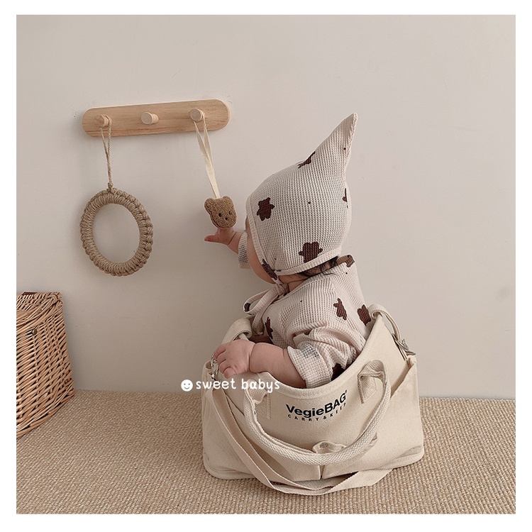 Túi Xách Bỉm Sữa Cho Mẹ Và Bé Đa Năng Phong Cách Hàn Quốc Hàng Cao Cấp - BaBy Dreams