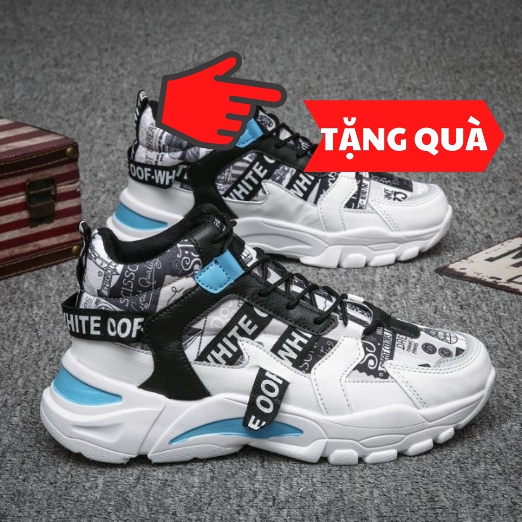 [Giảm giá thần tốc] Giày SneakerThể Thao Nam❤️Tặng Chai Tẩy+Tất+FULL BOX+FREESHIP❤️Giày Nam Off White Đẹp tăng chiều cao