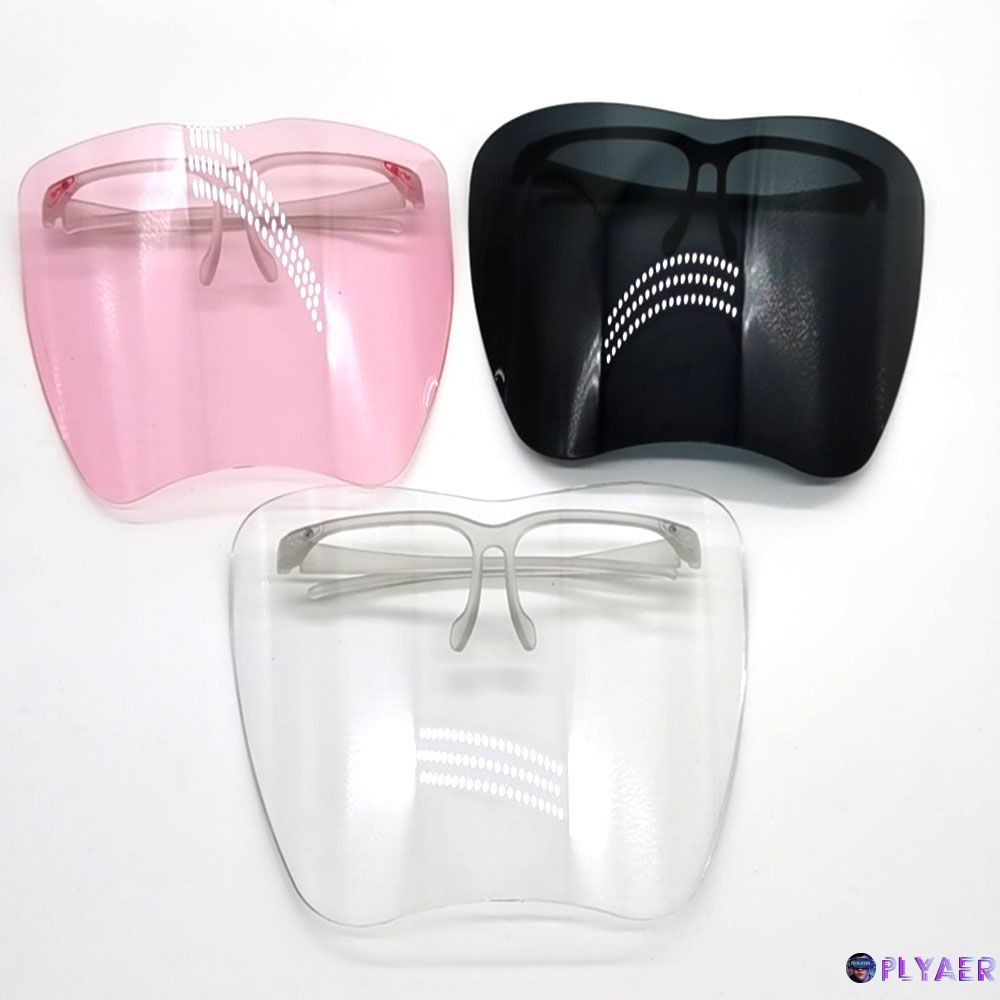 Kính Bảo Hộ Che Toàn Mặt Thời Trang Màu Trong Suốt 2021