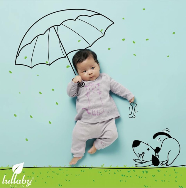 [Lullaby Thu Đông] Quần dài liền đũng dày cho bé