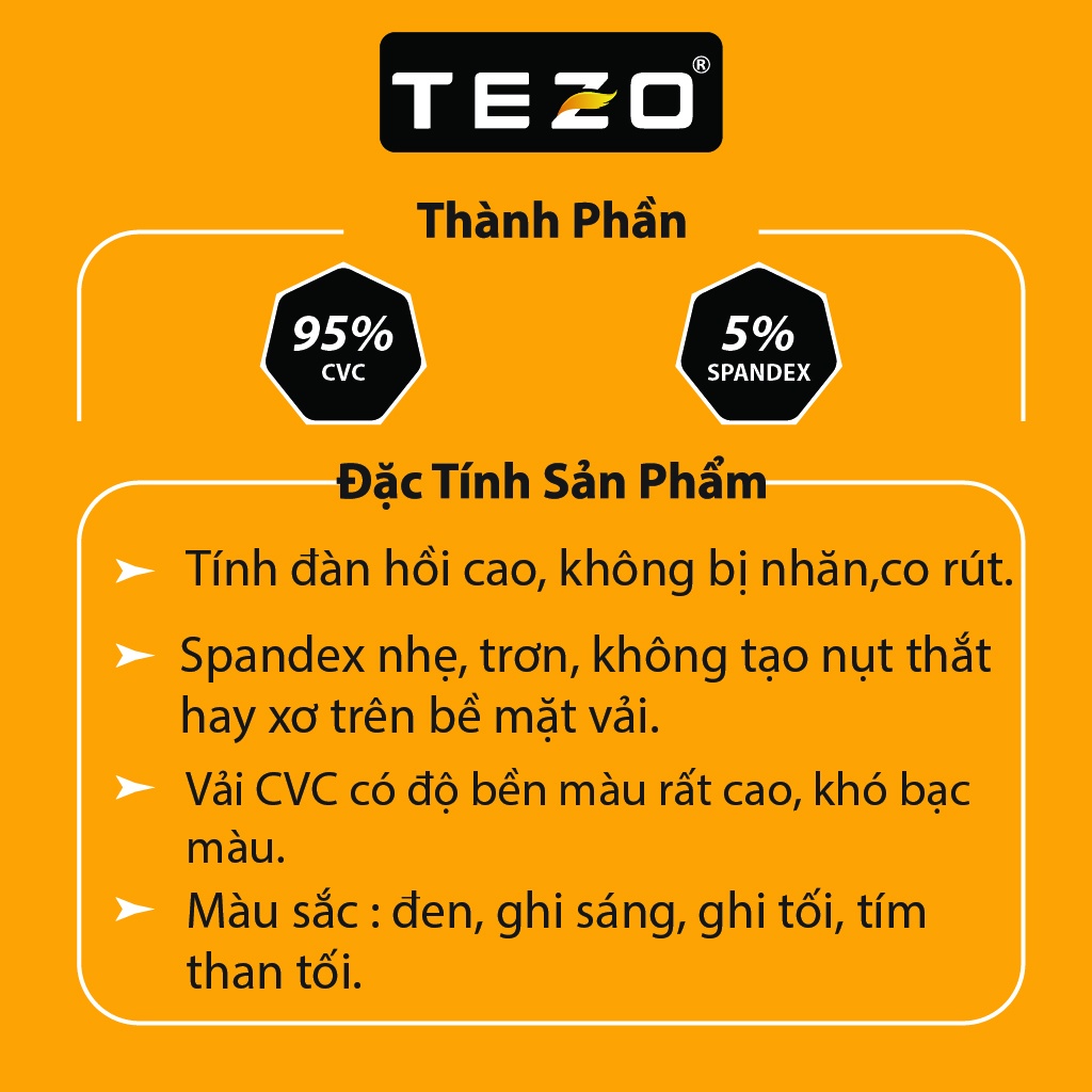 Bộ nỉ thể thao TEZO, Tách set quần áo thu đông nam 4 màu năng động mã T01