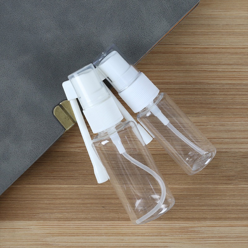 Set 10 Chai Rỗng Trong Suốt Dạng Xịt Đựng Dung Dịch Mỹ Phẩm Tiện Dụng