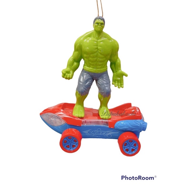 Lồng đèn Siêu Nhân, Người Nhện, Hulk, Ironman sẵn pin đồ chơi có nhạc đèn cho bé chơi trung thu