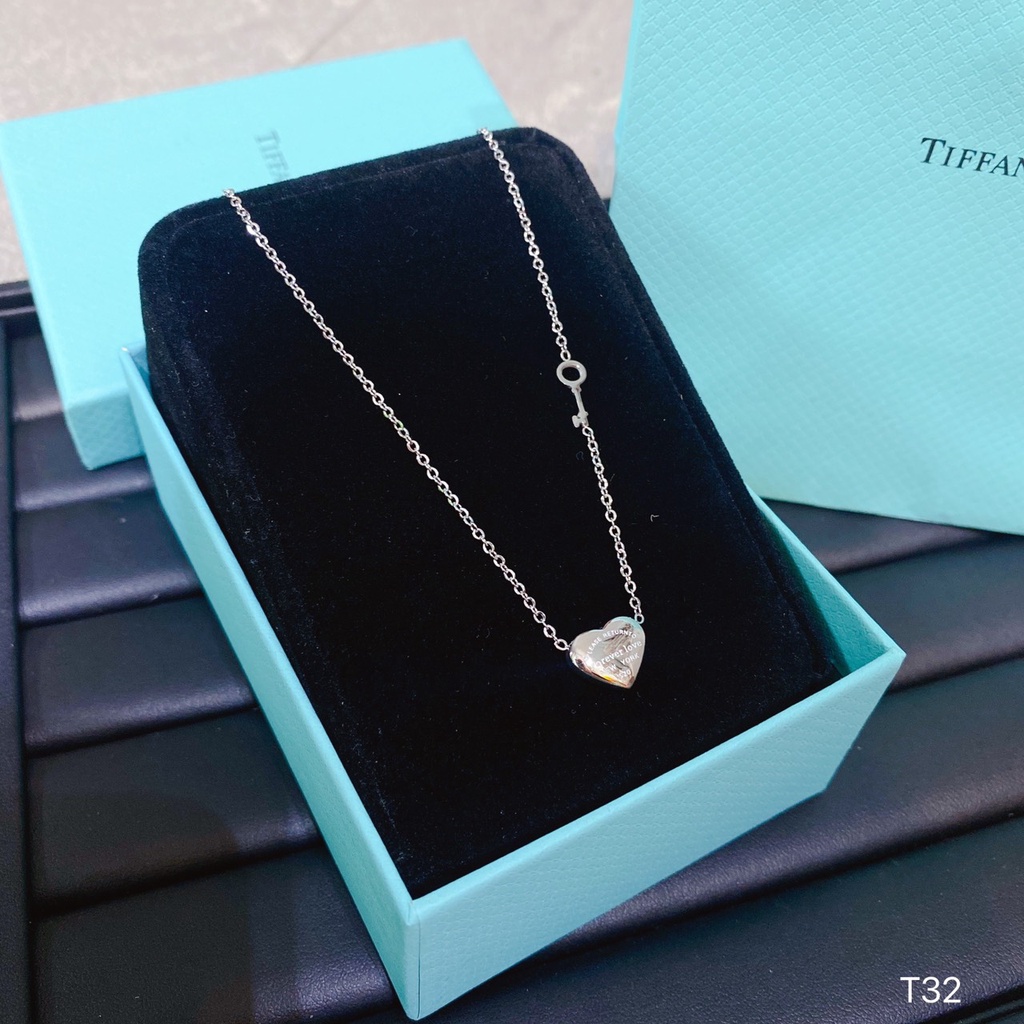 Dây chuyền titan nữ hình trái tim